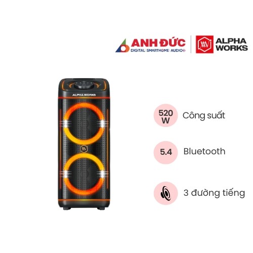 Loa Party Alpha Works Genbeat 520 (Chính hãng)