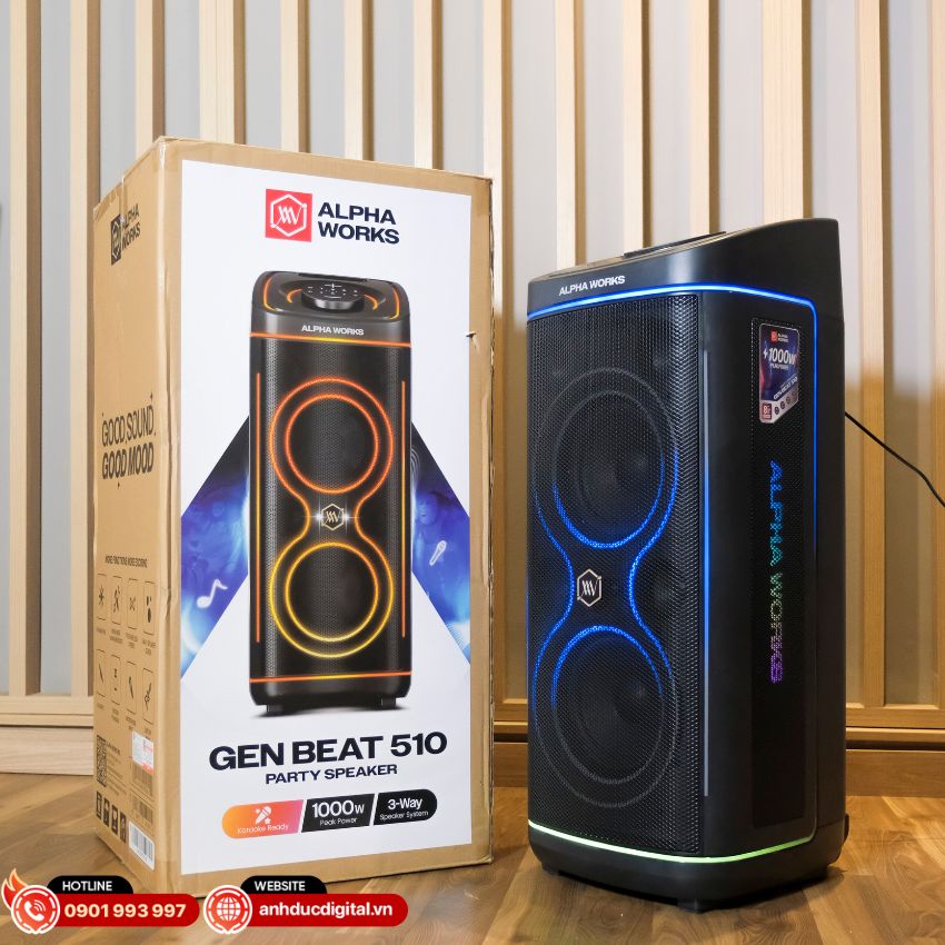 Nguồn AC ổn định cho hiệu suất cao của GEN BEAT 510