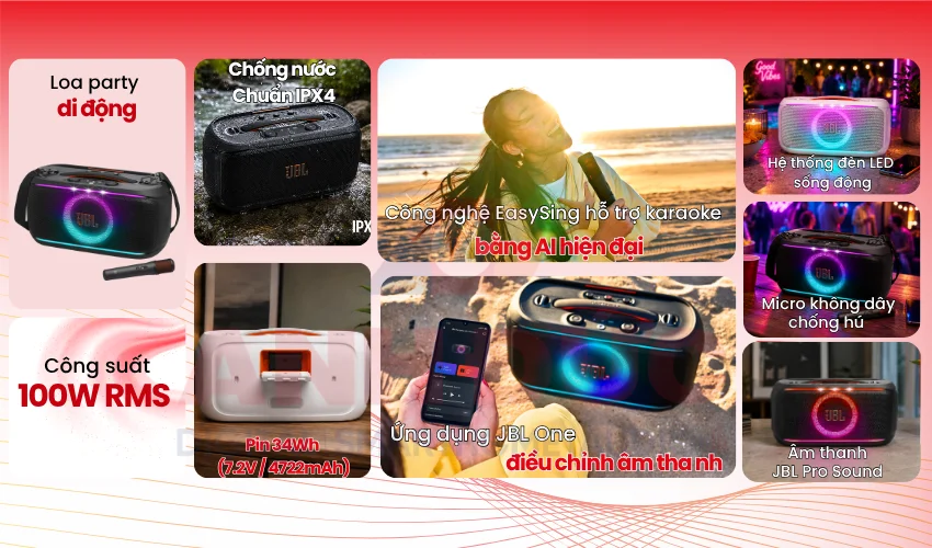 JBL PartyBox On-The-Go 2 Plus