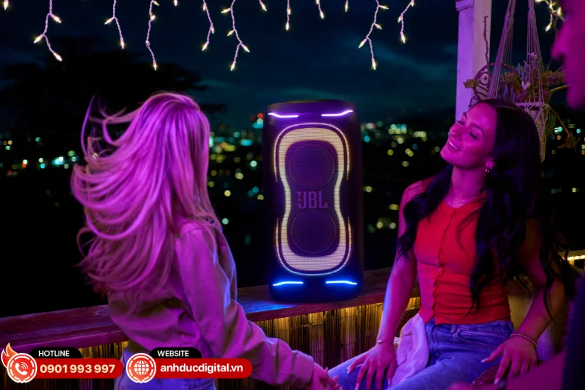 JBL PartyBox 330 thiết kế bền bỉ, thân thiện với môi trường