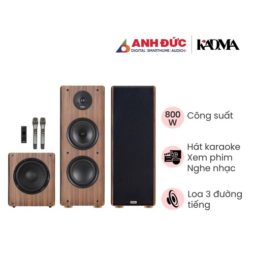 Bộ loa Kadma BS56 + Kadma US30 (Chính hãng)