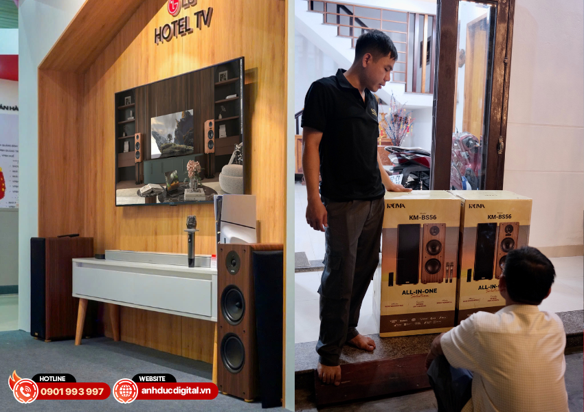 Loa karaoke xem phim nghe nhạc Kadma BS56