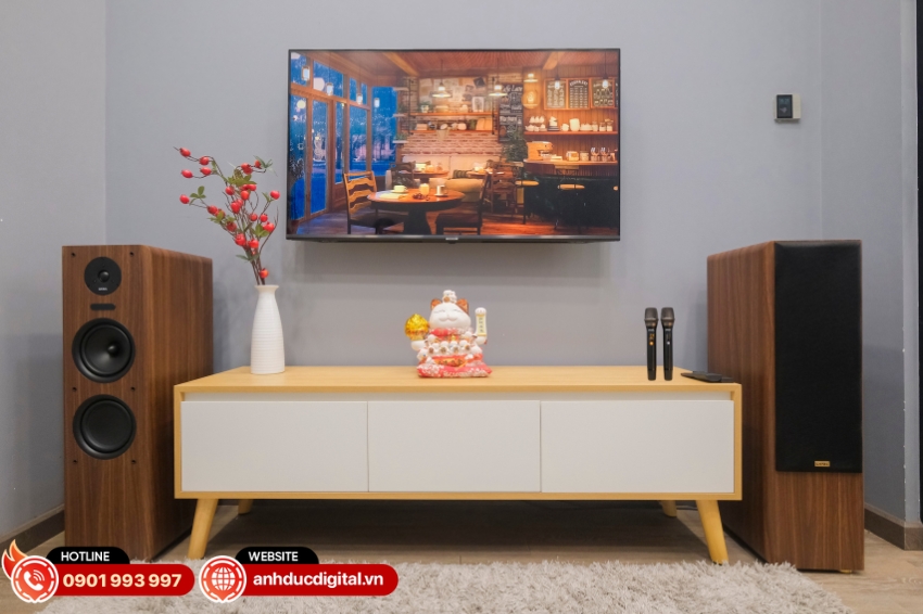 Kadma BS66 là loa cột Hi-Fi Active 2.0 tích hợp ampli và micro, phù hợp cho nhu cầu giải trí gia đình