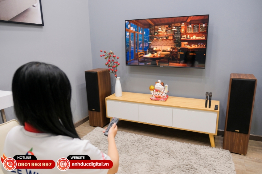 Khi nghe nhạc, loa Kadma BS66 cho cảm giác âm thanh dễ chịu và không gây mệt tai