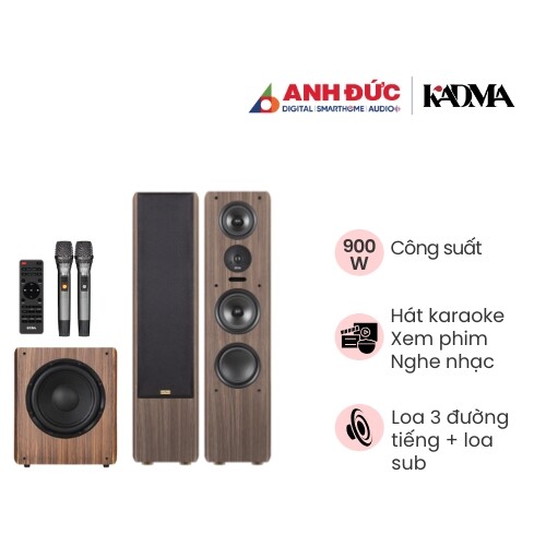 Bộ loa Kadma BS68 + Kadma SU30 (Chính hãng)