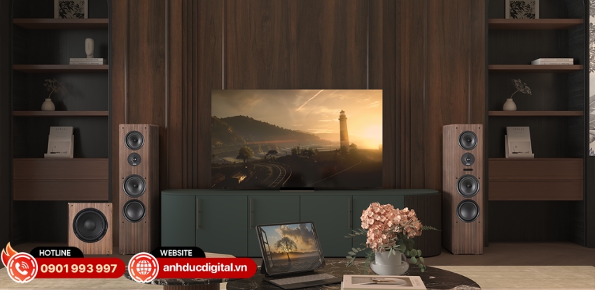 Bộ loa Kadma BS68 + SU30 tái tạo âm thanh cân bằng và mở rộng không gian nghe sống động