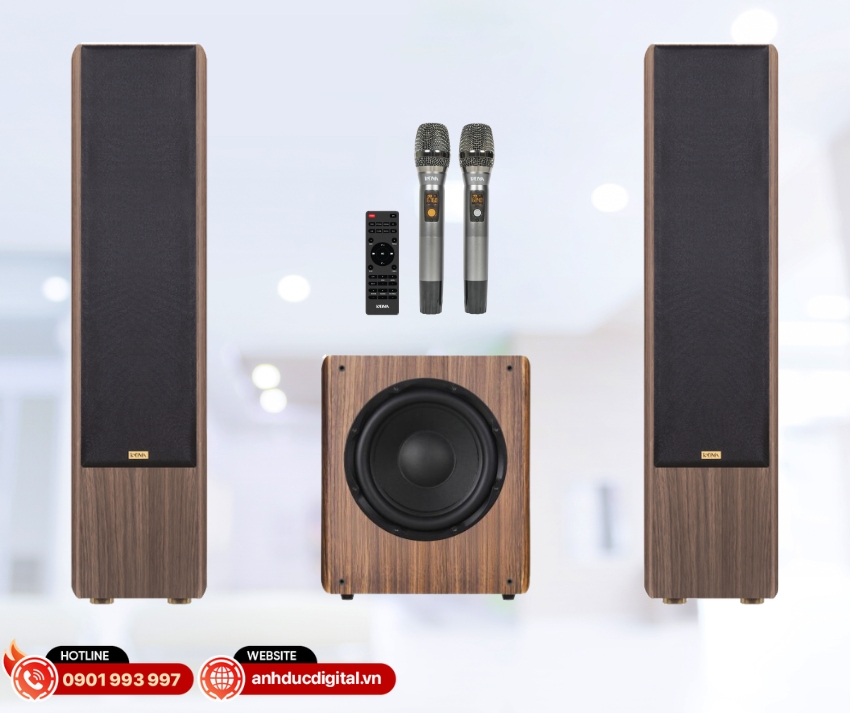 Bộ loa Kadma BS68 + SU30 mang đến trải nghiệm giải trí trọn vẹn và đẳng cấp