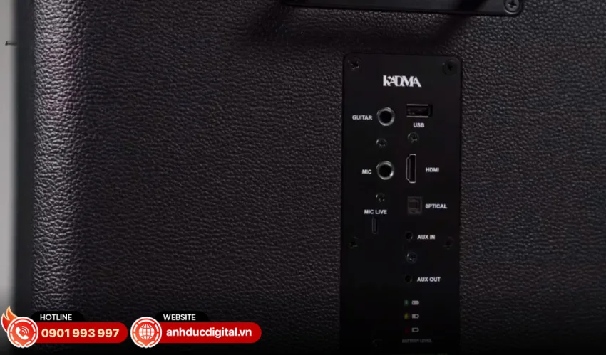 Kadma KF650 hỗ trợ nhiều chuẩn kết nối hiện đại