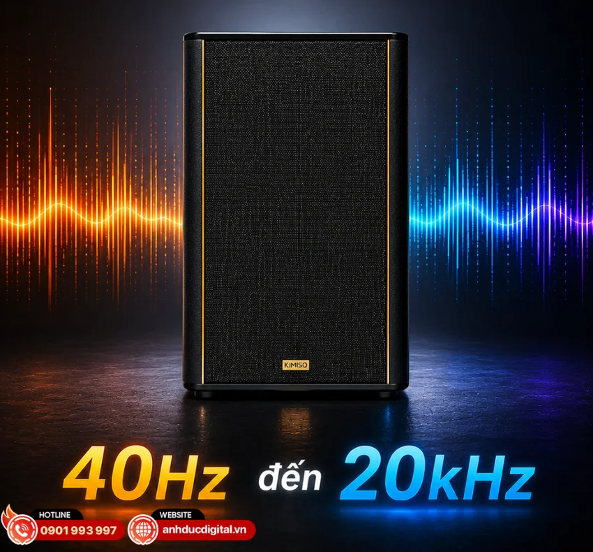 Kadma KF650 t&aacute;i tạo &acirc;m thanh một c&aacute;ch tự nhi&ecirc;n v&agrave; ch&iacute;nh x&aacute;c