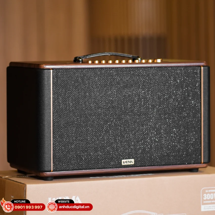 KS350 c&oacute; củ loa bass đường k&iacute;nh 25cm uy lực