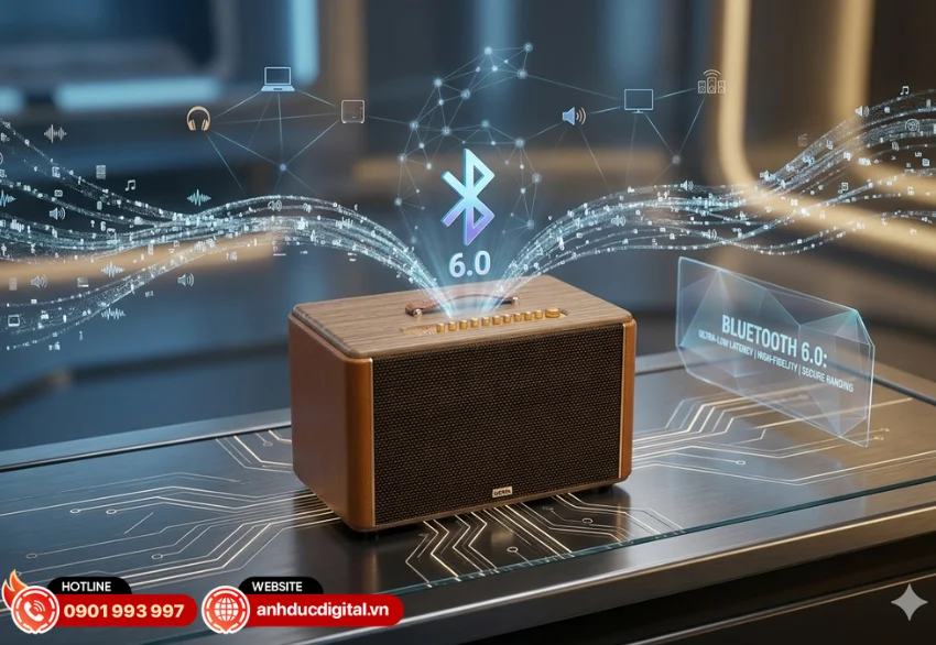 Loa Kadma KS350 hỗ trợ đa dạng kết nối hiện đại