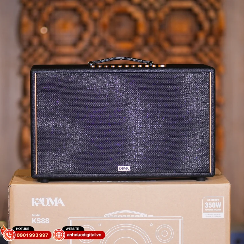 Loa Kadma KS88 sở hữu c&ocirc;ng suất 350W RMS 