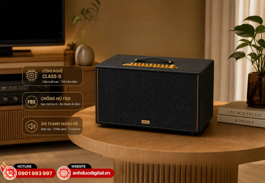 Kadma KS88 t&iacute;ch hợp chip DSP 24Bit