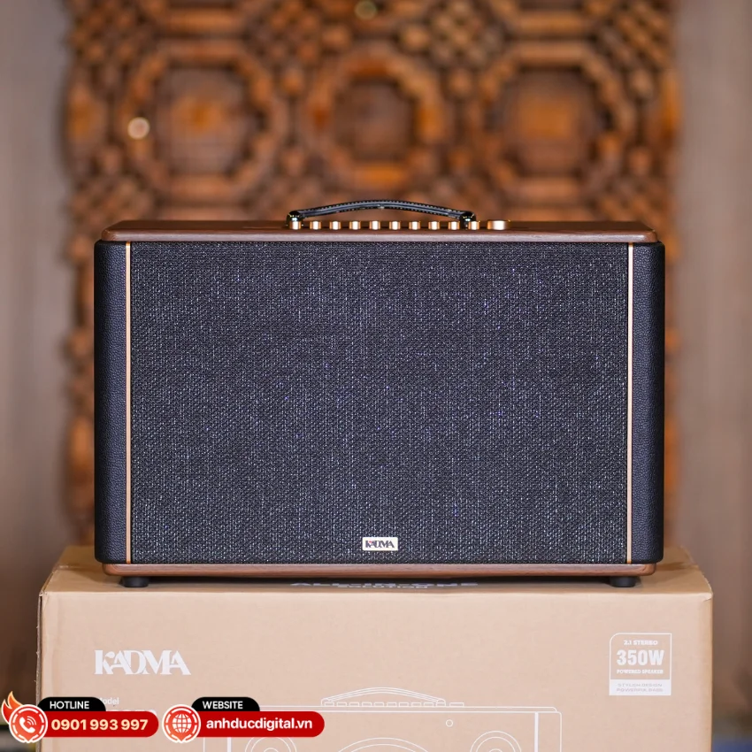 Loa Kadma KS300 g&acirc;y ấn tượng với phong c&aacute;ch thiết kế Vintage