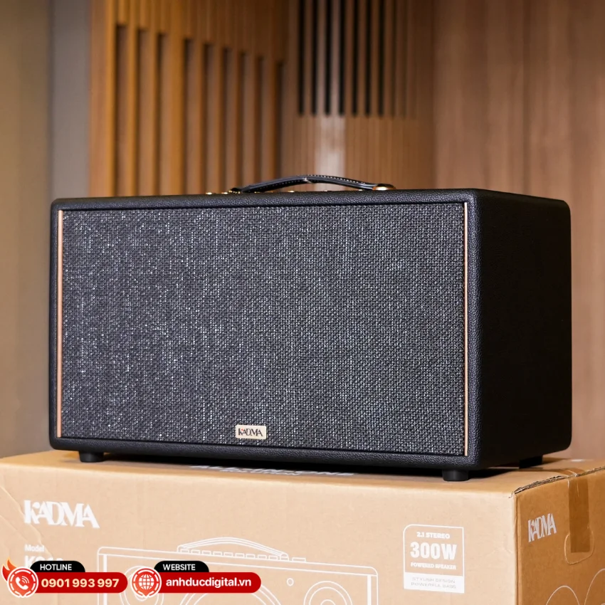 Loa Kadma KS68 được trang bị công suất 300W RMS chuẩn TPA Class D