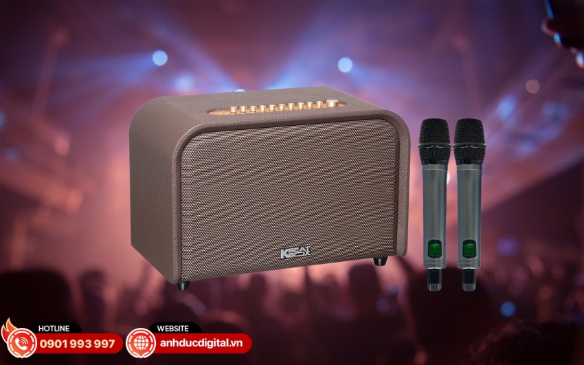 loa Acnos Acoustic 3 Compact có công suất 220W RMS