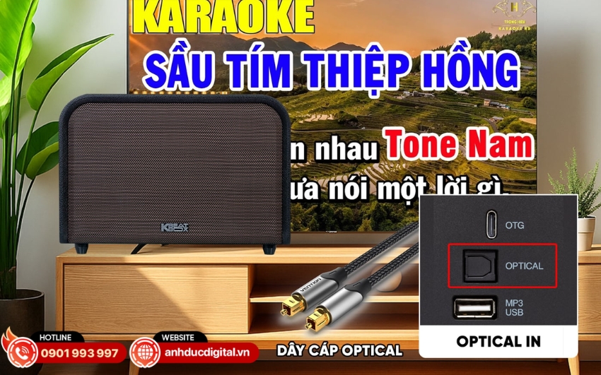 Acnos Acoustic 3 Compact có kết nối đa dạng