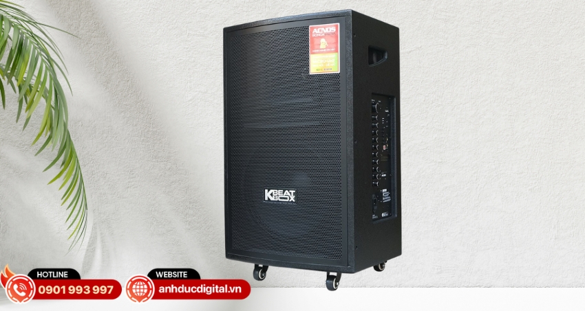 Acnos CB31 c&oacute; thiết kế th&ugrave;ng gỗ di động chắc chắn