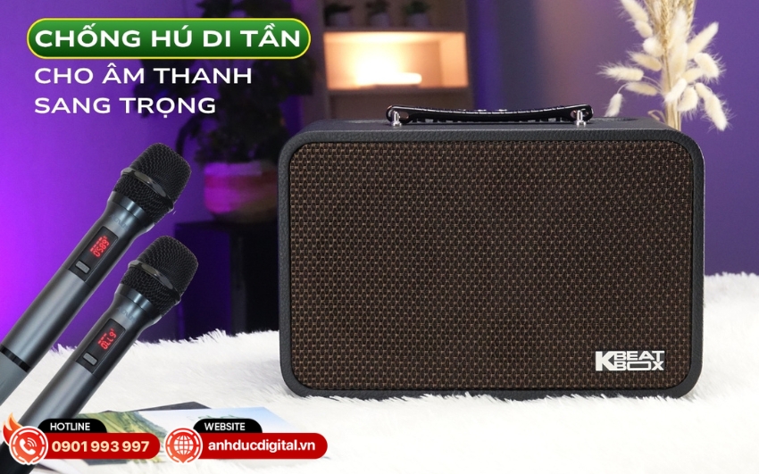 Acnos CS160 Pro sở hữu hiệu ứng Echo và Reverb cao cấp