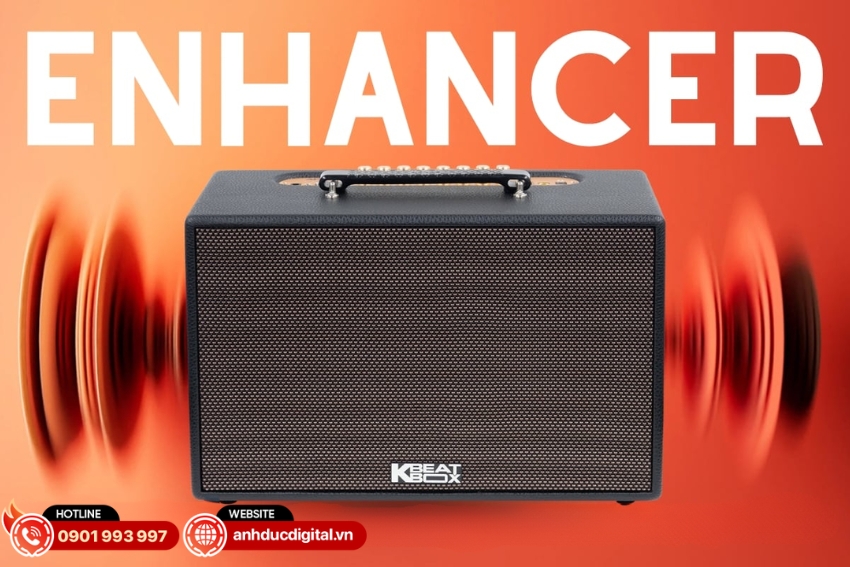 Tính năng ENHANCER trên Acnos CS201 Plus giúp tăng cường độ rõ