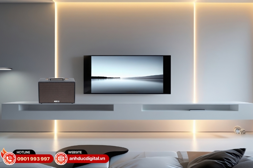 Loa Acnos CS201 Plus phù hợp cho gia đình, người yêu karaoke, livestream và giải trí di động tiện lợi