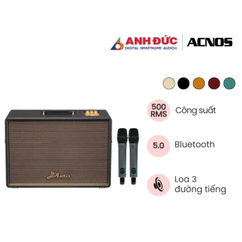 Loa Acnos D’Auris 500 | Black (Chính hãng)