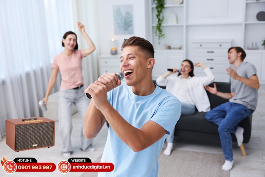 Acnos Flac 36 Ultimate đ&aacute;p ứng linh hoạt nhu cầu karaoke, nghe nhạc, xem phim v&agrave; livestream trong nhiều kh&ocirc;ng gian sử dụng kh&aacute;c nhau