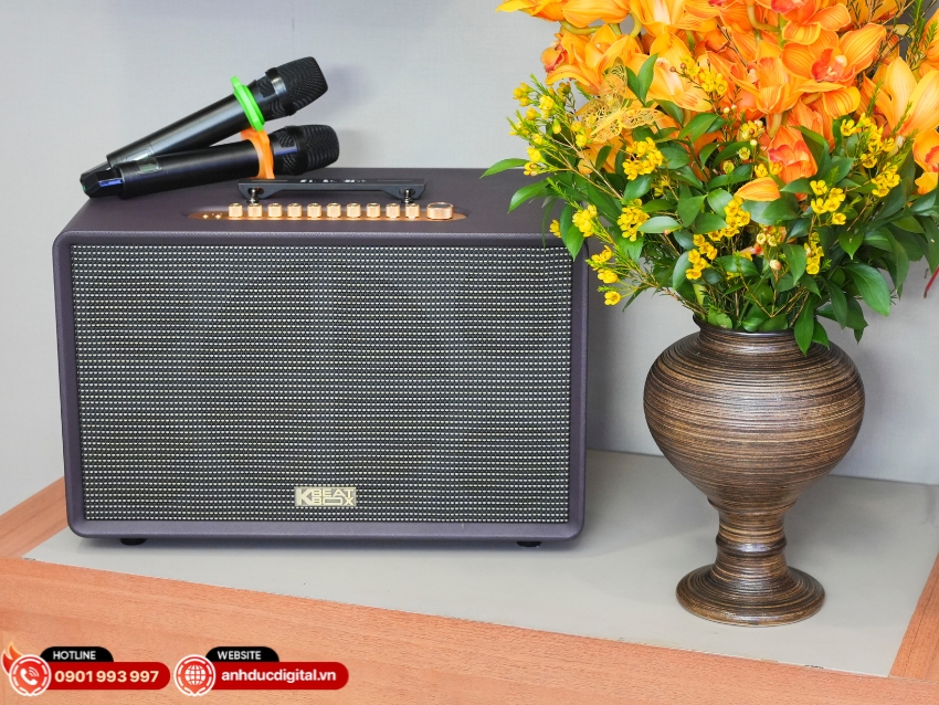 Loa Acnos FLAC 39 được trang bị công suất 500W RMS