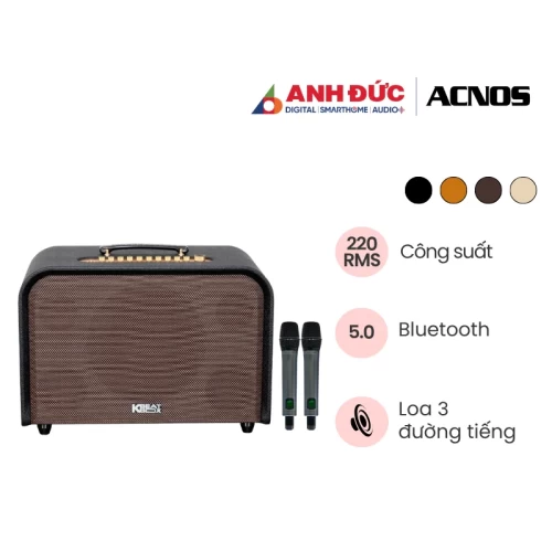 Loa Acnos Harmony V26 | Black (Chính hãng)