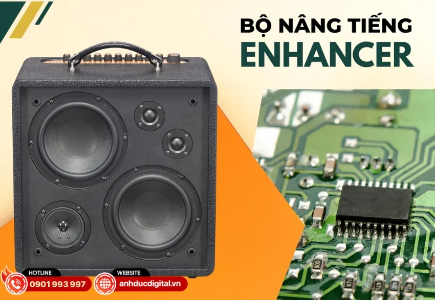 Loa Acnos QUAD 68 Pro được tích hợp công nghệ ENHANCER