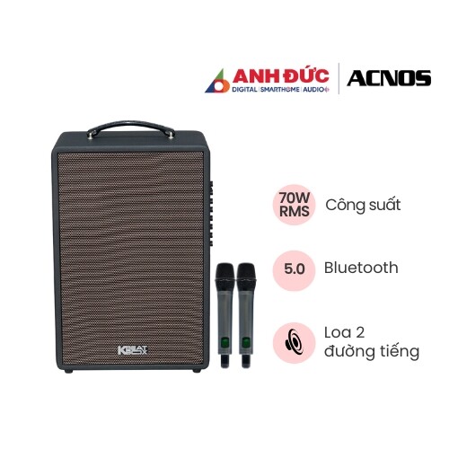 Loa Acnos Symphony | Black (Chính hãng)