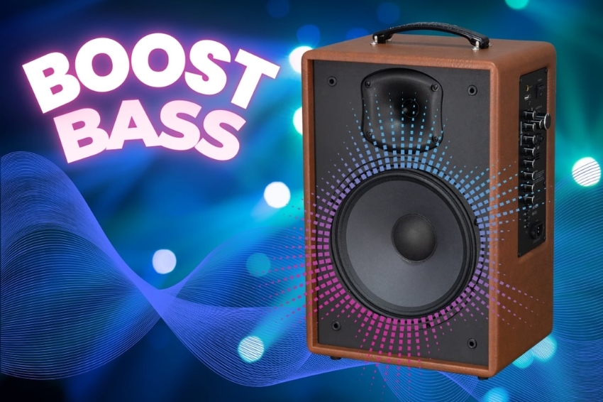 Acnos Symphony c&oacute; Boost Bass tăng lực cho nhạc s&agrave;n