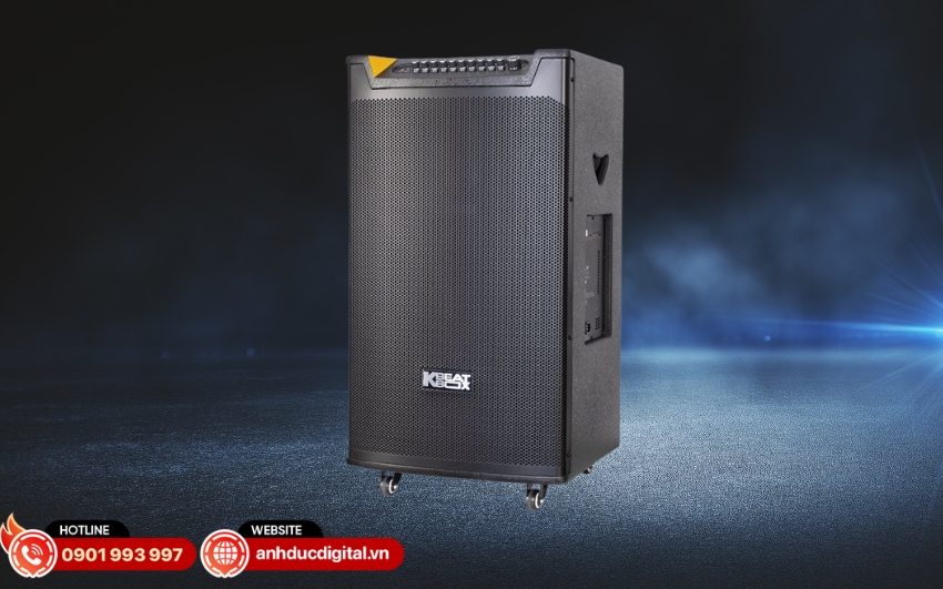 Acnos Top 430 sở hữu c&ocirc;ng suất thực 300W RMS