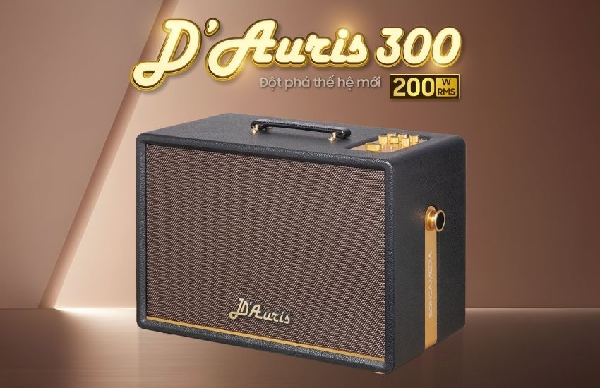 Công suất 200W RMS Loa Acnos D’Auris 300