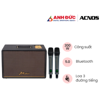 Loa Acnos D'Auris 300 | Black (Chính hãng)