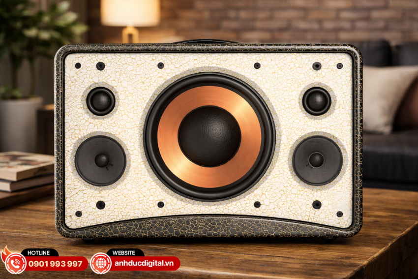 Loa Paramax Art 88 sở hữu cấu h&igrave;nh &acirc;m thanh 2.1 với tổng cộng 5 loa