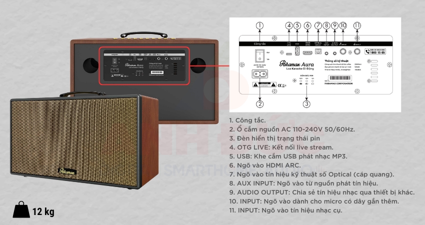 Loa Paramax Aura - 4