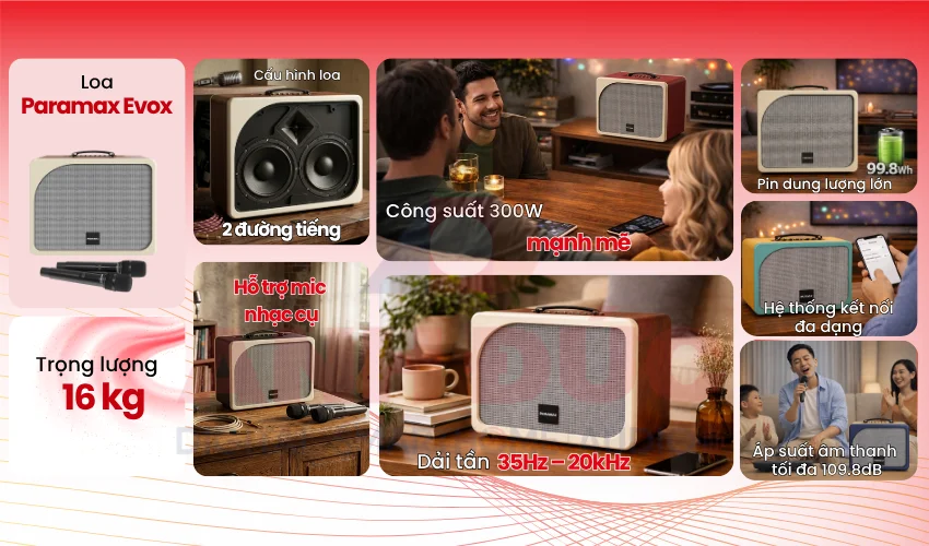Loa Paramax Evox