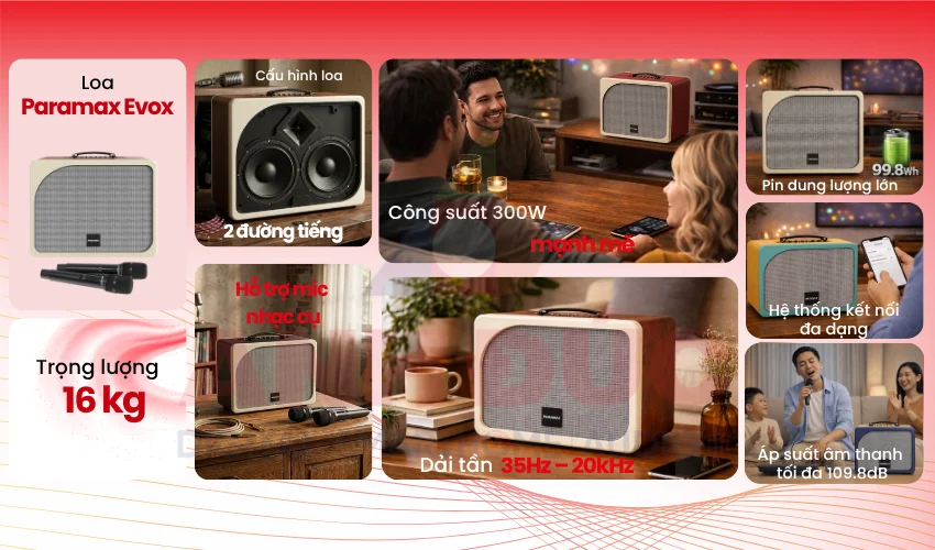 Loa Paramax Evox 