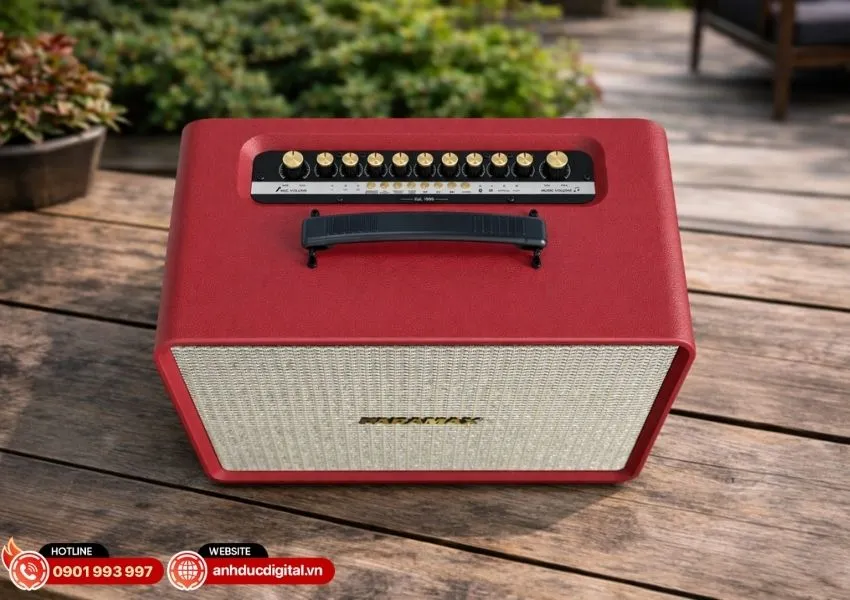 Bảng điều khiển Paramax Nice tích hợp chống hú và tính năng Super Bass