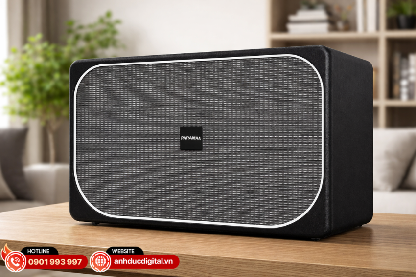 Loa Paramax Sono Max sở hữu thiết kế hiện đại với kiểu d&aacute;ng chắc chắn