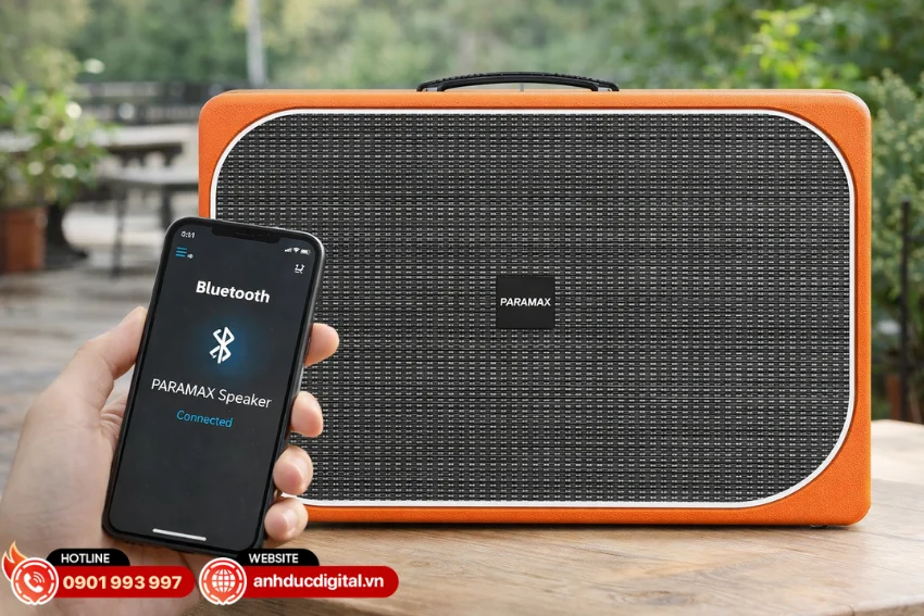 Paramax Sono trang bị c&ocirc;ng nghệ Bluetooth 5.3