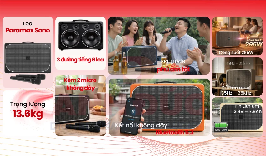 Loa Paramax Sono
