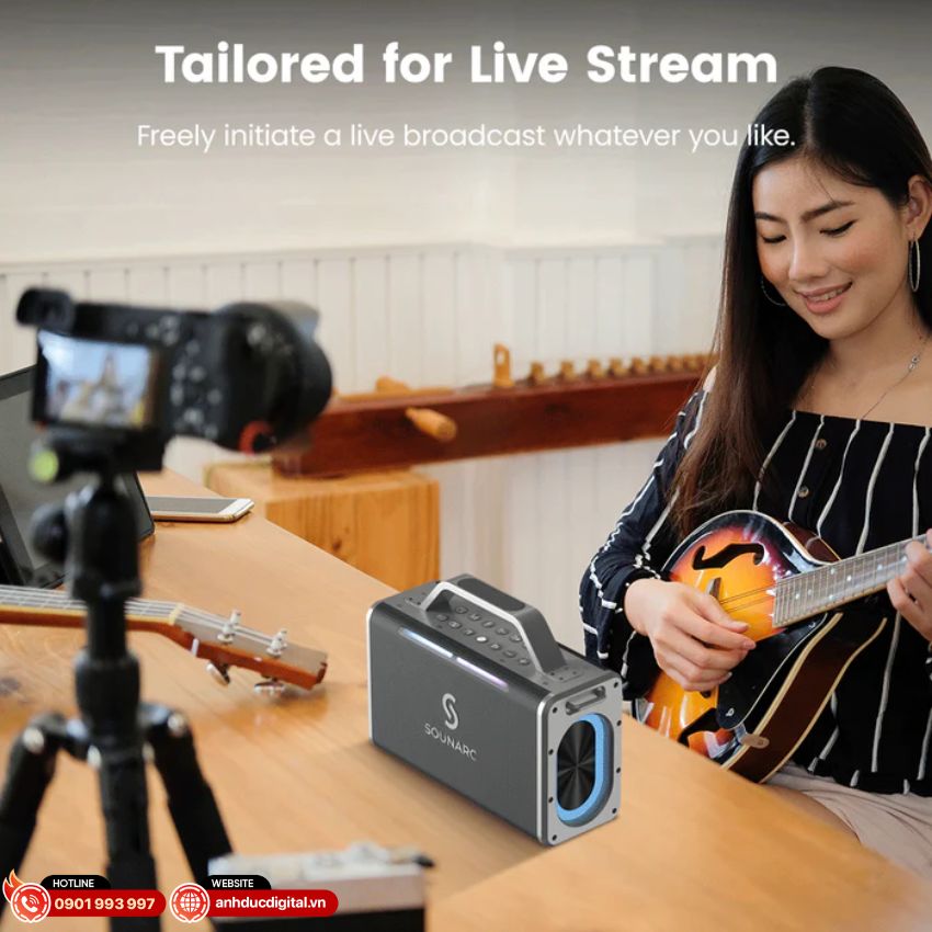 Được thiết kế riêng cho live stream