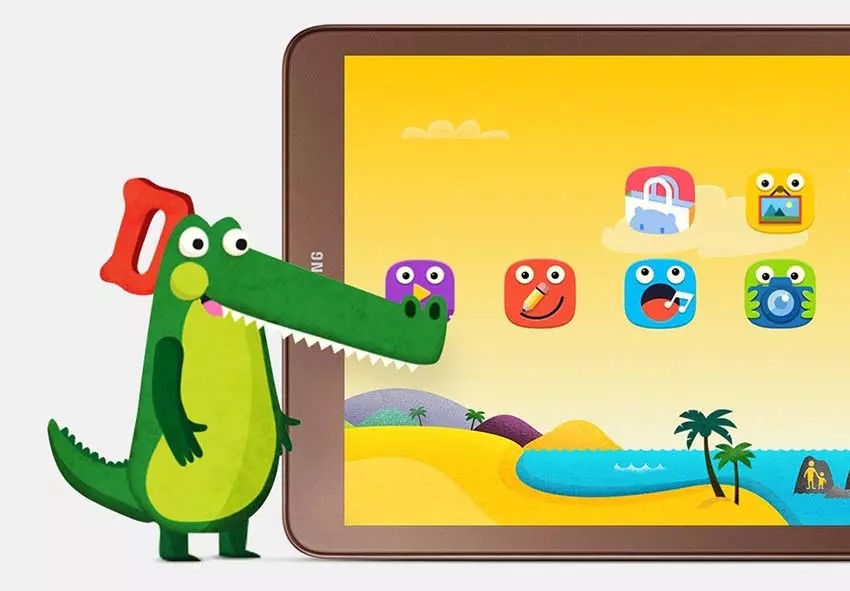 Chế độ trẻ em - Samsung Galaxy Tab E