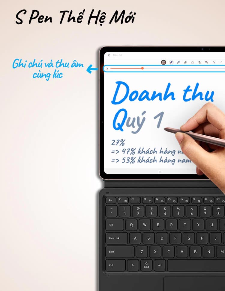 Bút S-Pen mạnh mẽ
