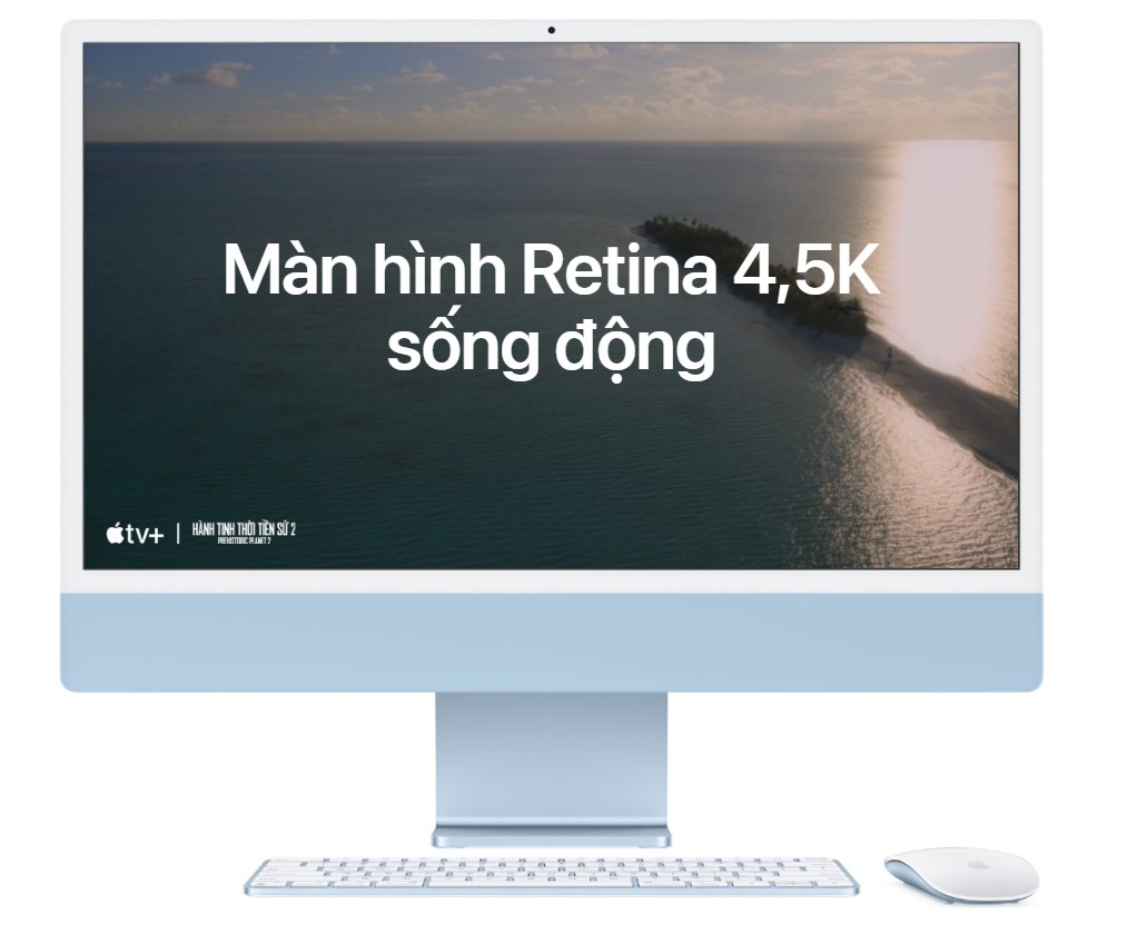Màn hình Retina 4.5K 24 inch sắc nét