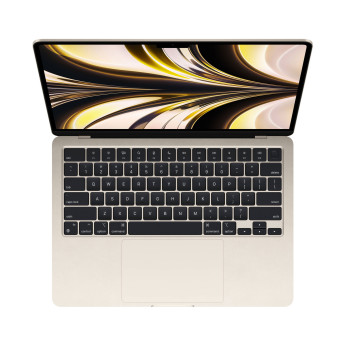 MacBook Air 2022 | 13.6"/ M2 8‑core/ GPU 8‑core/ RAM 16GB/ SSD 256GB | Starlight (Chính Hãng)