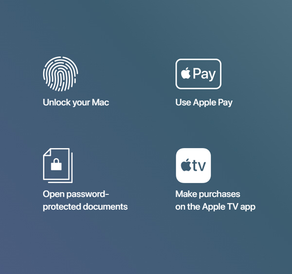 Touch ID tiện lợi