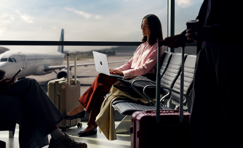 Với thời lượng pin lên tới 24 giờ, MacBook Pro 14 M5 mang lại hiệu suất làm việc liên tục